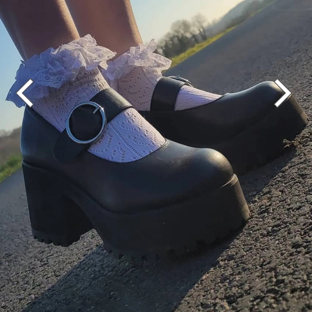 Current Mood Platform Mary Janes Dollskill